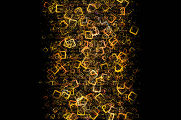 fantastic abstract square background design illustration