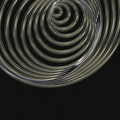 fantastic illustrated glass background object