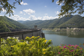 Bhumibol dam Tak Province ,Thailand.