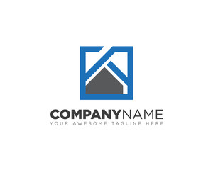 Naklejka premium House, Real estate logo