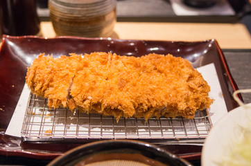japanese pork cutlet food