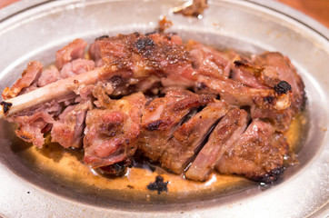 japanese barbecued chiken food