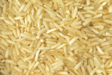 White Rice / High resolution close up of white rice shot in studio.