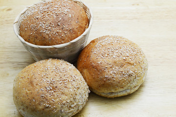 bun for fastfood and berger