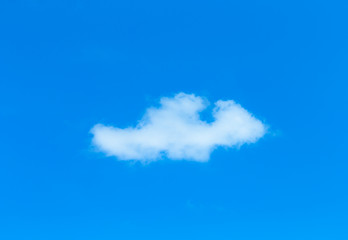 Fototapeta na wymiar sky background with tiny clouds