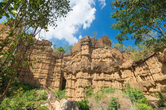 Pha Chor canyon in Mae Wang National Park,Chiang Mai,Thailand