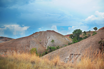 Mountain landscape of Madagascar