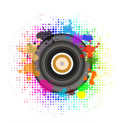 Music abstract background