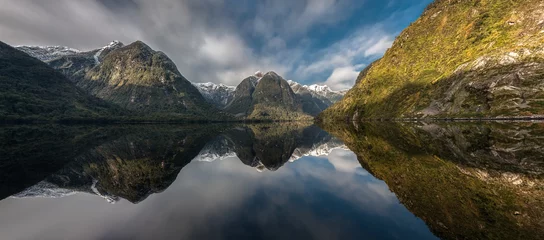 Panoramablick auf Doubtful Sound, Neuseeland. © thomaslusth