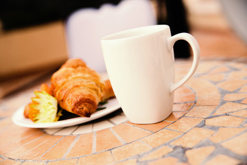 Croissant Breakfast