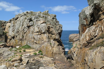 Pointe du Chateau(Le Gouffre), Bretagne
