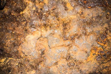 Orange rough rusty texture.