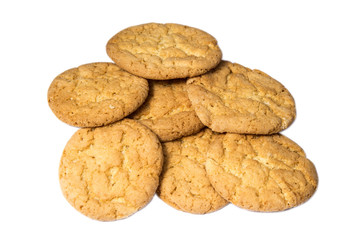 Cookies isolated on white.