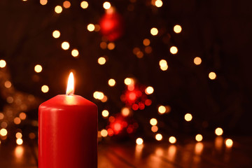 Weihnachtskerze Weihnachten