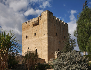 Fototapeta na wymiar Kolossi Castle near Limassol. Cyprus
