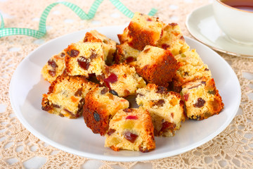 Früchte-Kuchen- Häppchen