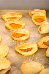 Kekse mit Pfirsich