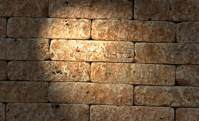 Stone tiles wall