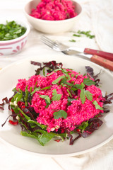 Rote Bete- Quinoa- Salat