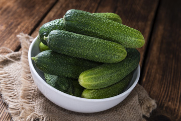 Small green Gherkins