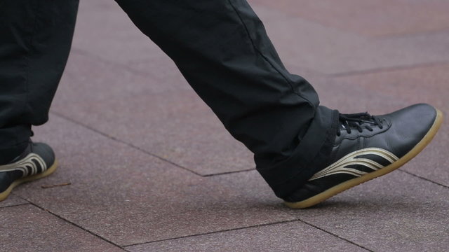 Man practicing Qigong