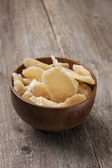 Candied ginger