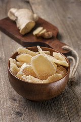 Candied ginger