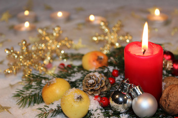 Weihnachtliche Dekoration