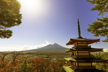 Mt.Fuji and Pagoda,Japan
富士山と五重塔