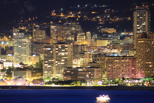 Monaco at Night