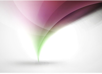 Abstract background, blurred wave lines in the air