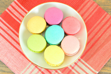 Sweet and Colourful French Macaroons