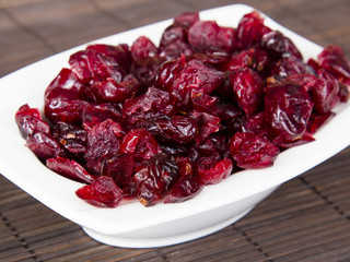 Dried cranberries
