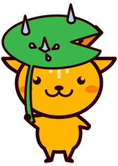 傘をさす動物シリーズ