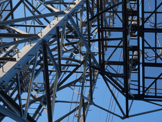 High voltage tower / Power cable