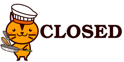 OPEN,CLOSEDを知らせる動物シリーズ