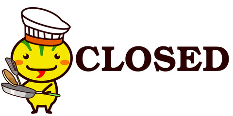 OPEN,CLOSEDを知らせる動物シリーズ