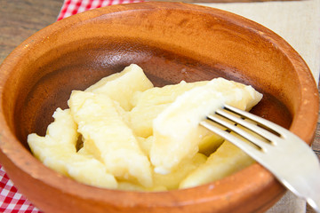 Cottage Cheese Dumplings. Belarusian and Ukrainian Cuisine.