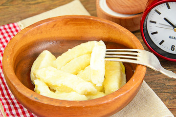 Cottage Cheese Dumplings. Belarusian and Ukrainian Cuisine.