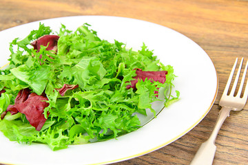 Salad of Arugula and Pomegranate