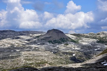 Hügel auf der Puézgruppe