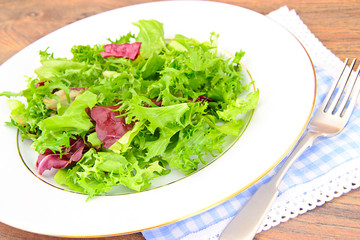 Salad of Arugula and Pomegranate