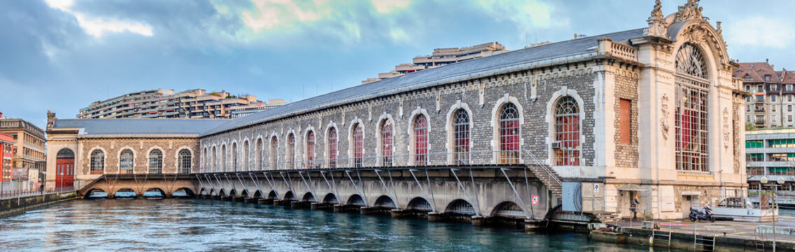 B&acirc;timent des forces motrices de Gen&egrave;ve