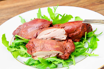 Healthy and Diet Food: Boiled Chicken in Onion Skins
