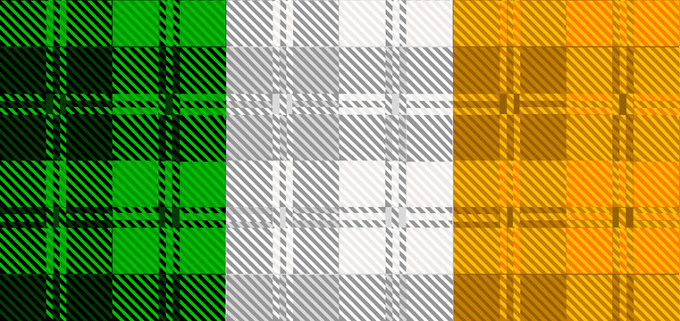 Irish Tartan Flag