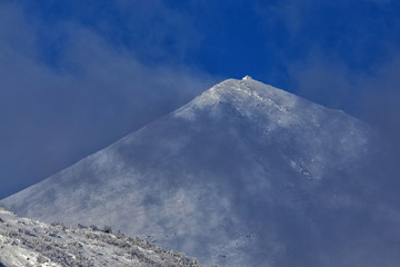 Rtanj mountain in the winter 12
