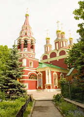 Fototapeta na wymiar Moscow, orthodox church