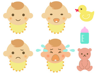 赤ちゃん　表情