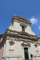 Fototapeta na wymiar Rome,Italy,church,S.Maria della Vittoria,summer.