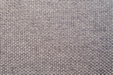 Closeup gray fabric at sofa texture background